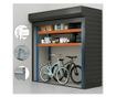 ParkingBox® Simple Tárolószekrény, Egy oldalas, tökéletes belső terekbe, mélygarázsba, garázsba, kerékpártároláshoz, bútor
