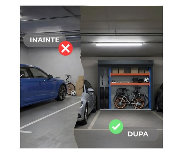 ParkingBox® Grande Tárolószekrény, Robogó, Kerékpár, Szerszámtároló, Tökéletes Parkolóba, Teraszra, Udvarra