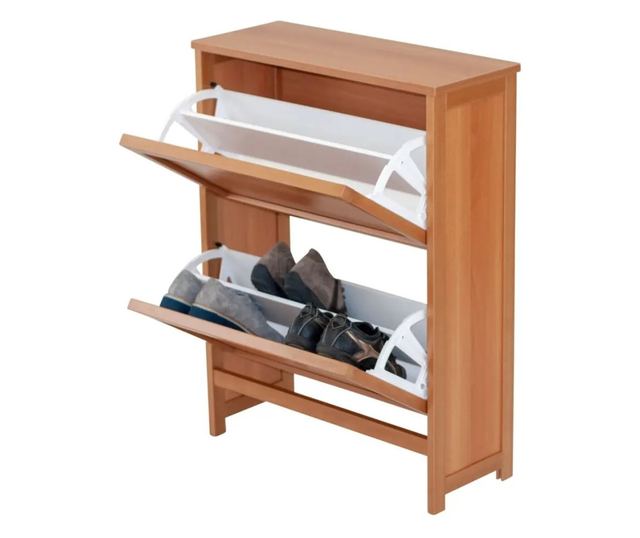 Grazia Cipős szekrény, Arredamenti Italia, 2 rekesz, cseresznyefa