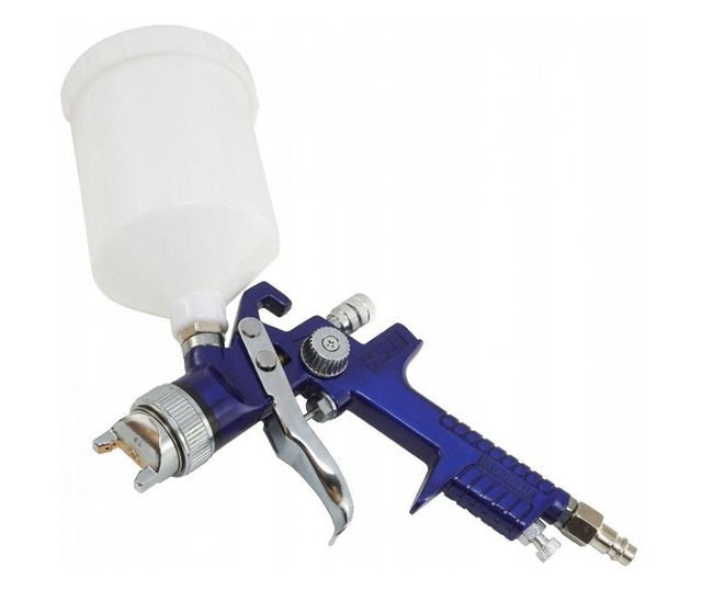Festékszóró pisztoly, Verke V81294, 2 fúvóka, 600 ml