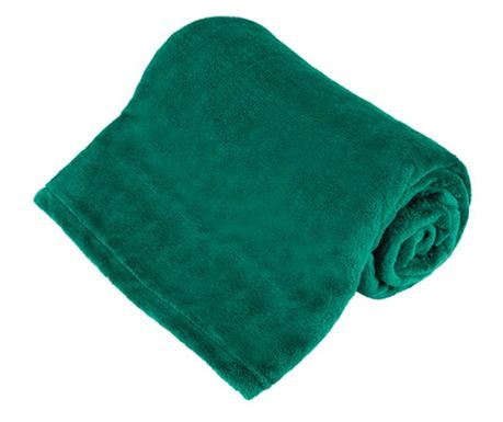 Patura Fleece Verde 150x200 cm - Material 100% poliester