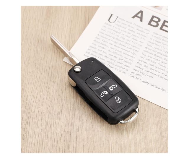 Techstar autós kulcstartó VW Volkswagen Transporter T5 T6, Sharan, Alhambra - 5 gombos
