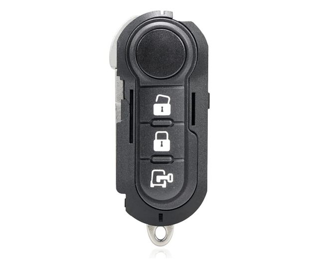 Teljesen programozható autókulcs, 433 MHz-es távirányítóval, 3 gombbal, PCF7946 chippel, Marelli rendszerrel – kompatibilis a Fi