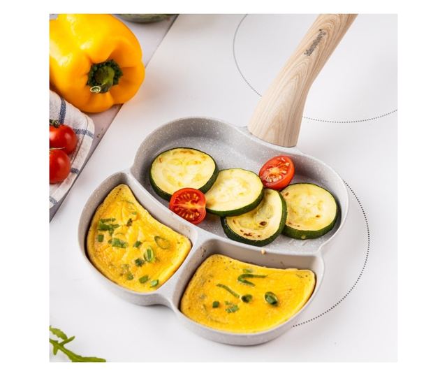 Klausberg KB7824 3 rekeszes serpenyő