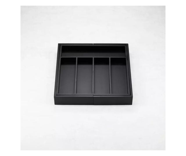 Fekete bambusz étkészlet elválasztó 52x31,5x5 Kinghoff KH1745