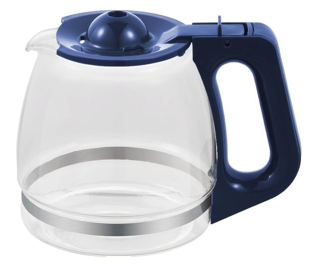 VIVAX CM-100812B Vintage kávéfőző, 1080W, 1,5 L, melegen tartás, kivehető szűrő, kék