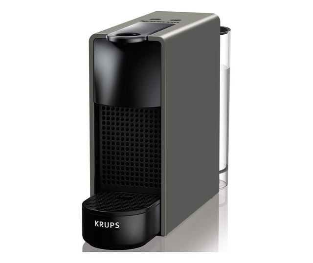Nespresso by Krups Essenza Mini XN110B10 Eszpresszógép, 1260W, 19 Bar, 0.6L, Szürke, + kóstoló kapszula szett