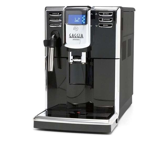 Gaggia Anima CMF R18760/01 Automata Eszpresszógép, 1850 W, 15 bar, Kerámia daráló, Optiaroma 5 fokozat, 5 ital, Fekete