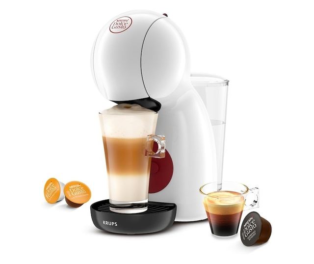 KRUPS NESCAFÉ® Dolce Gusto® Piccolo XS KP1A3110 kapszulás eszpresszógép, 15 bar nyomás, 1600 W, 0,8 l víztartály, Eco funkció
