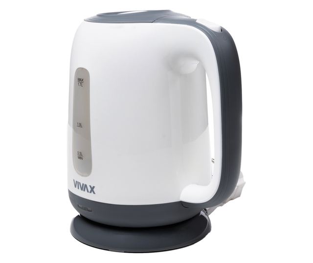 Vivax Vízforraló WH-170BW, 2200 W, 1.7 liter, Fehér/Szürke