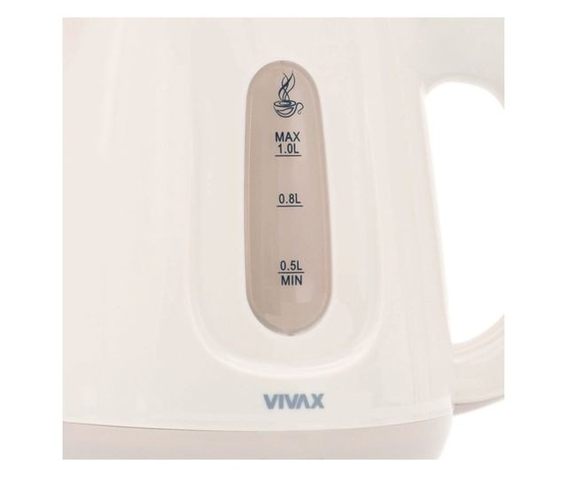 Vivax WH-103WB Vízforraló, 1100 W, 1 liter, fehér
