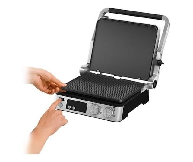 Braun CG 7044 Elektromos Grill, 2000 W, 2 rozsdamentes acél lapkészlet