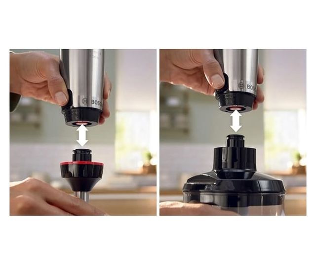 Bosch Ergomaster MSM6M620 Kézi mixer, 0.6l, 1000W, Változtatható sebesség, Fekete-Ezüst