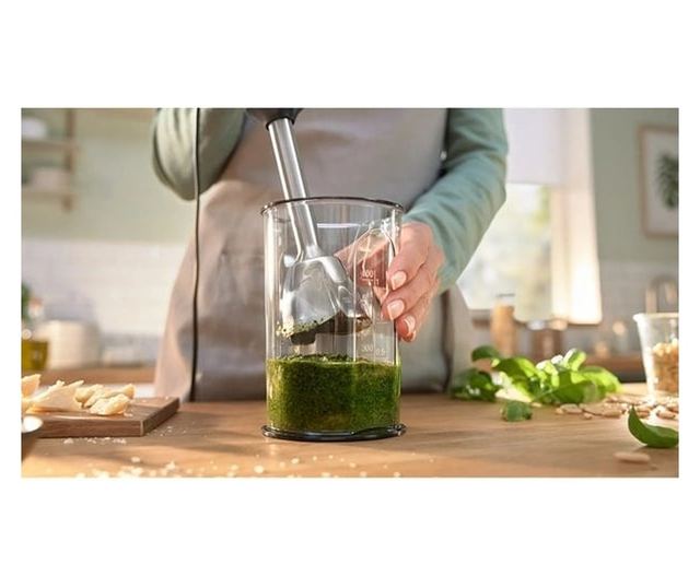 Bosch Ergomaster MSM6M620 Kézi mixer, 0.6l, 1000W, Változtatható sebesség, Fekete-Ezüst