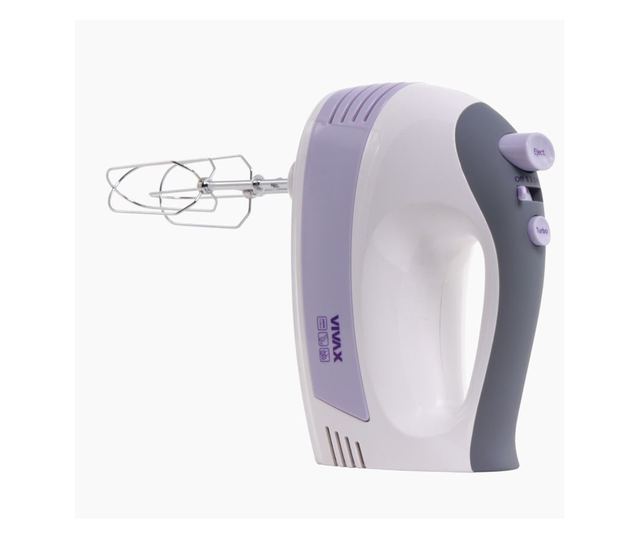 Vivax HM-400WP Kézi mixer, 400 W, 5 sebesség, Turbo funkció, fehér
