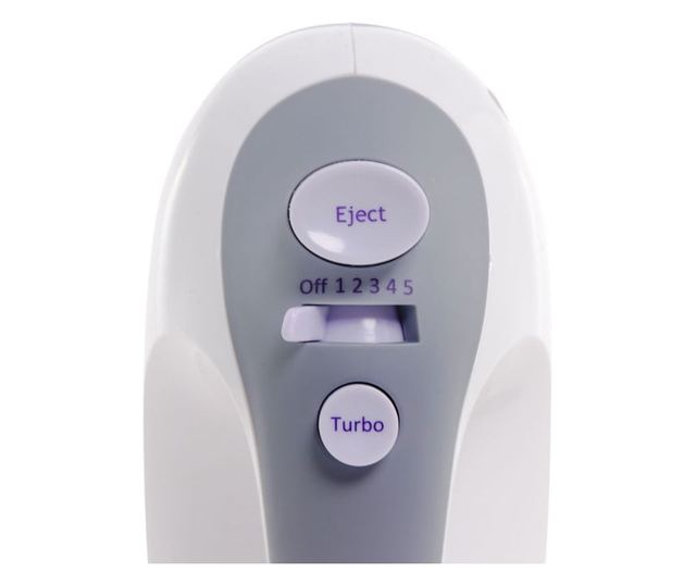 Vivax HM-400WP Kézi mixer, 400 W, 5 sebesség, Turbo funkció, fehér