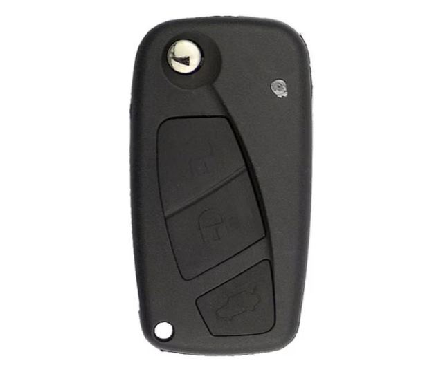 Kompatibilis autókulcs: Fiat Bravo, Stilo, Linea, Ducato, Lancia Ypsilon, Peugeot Boxer, Citroen Jumper, Programozható 3 gomb, 4