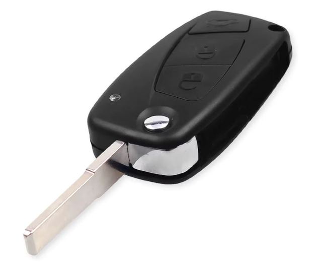 Kompatibilis autókulcs: Fiat Bravo, Stilo, Linea, Ducato, Lancia Ypsilon, Peugeot Boxer, Citroen Jumper, Programozható 3 gomb, 4