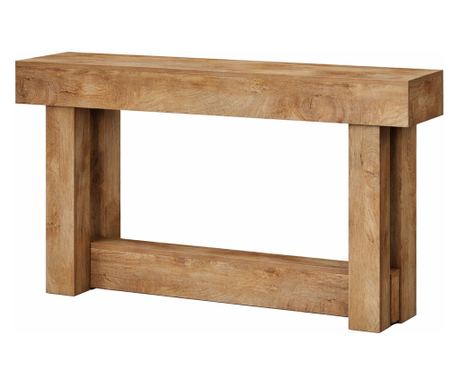 Stol za dnevni boravak/hodnik, Blackswan Design Farmhouse M2, smeđe drvo, 160x30x85 cm
