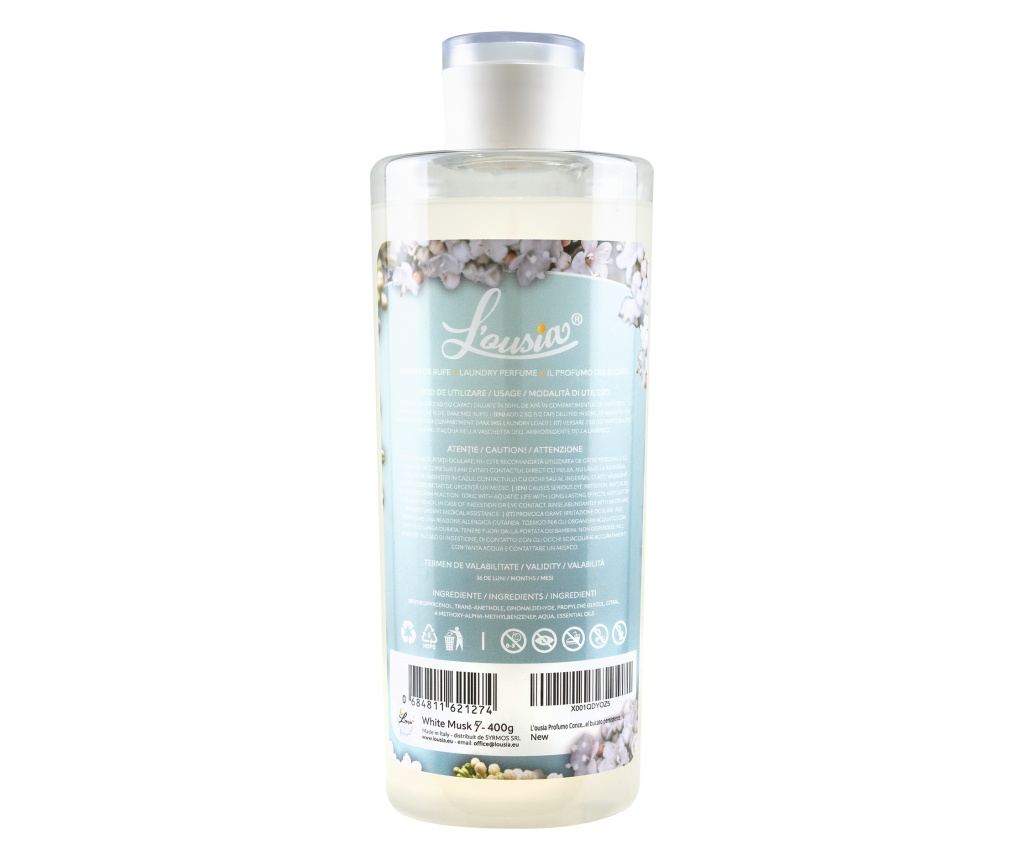 Aviváž L’ousia White Musk 400 g – koncentrovaná, s dlouhotrvajícím účinkem, až na 160 praní - 8