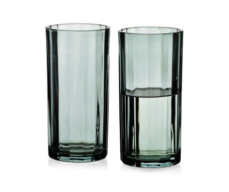 ELISE STRIPES Set od 4 čaše 360ml 7x7x15 cm