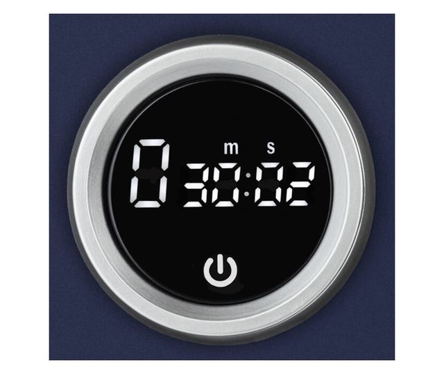 Мултифункционален кухненски миксер H.Koenig, KM126, 5 л, регулируемо рамо, 8 скорости, цифров дисплей, таймер, включени аксесоар