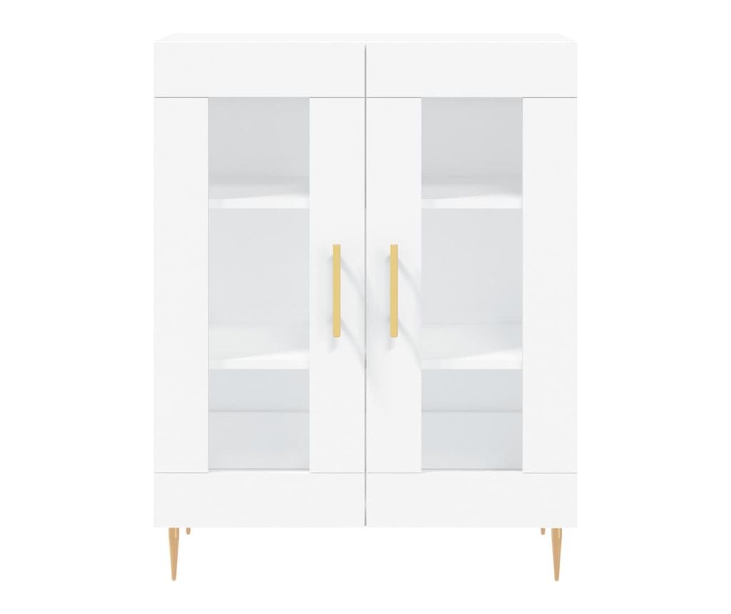 Visoki ormar, bijela, 69,5x34x180 cm, kompozitno drvo - 8