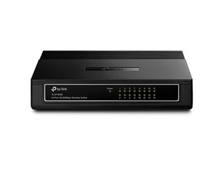 Stikalo TP-Link 16 vrat, model TL-SF1016D, 10/100Mb.