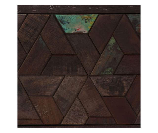 Comodă TV, 140 x 30 x 45 cm, lemn masiv reciclat