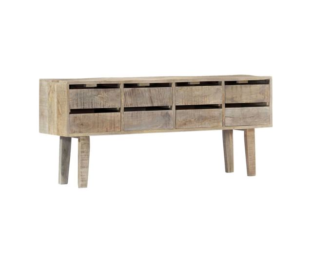 Komoda, 140 x 30 x 60 cm, Masivno drvo manga