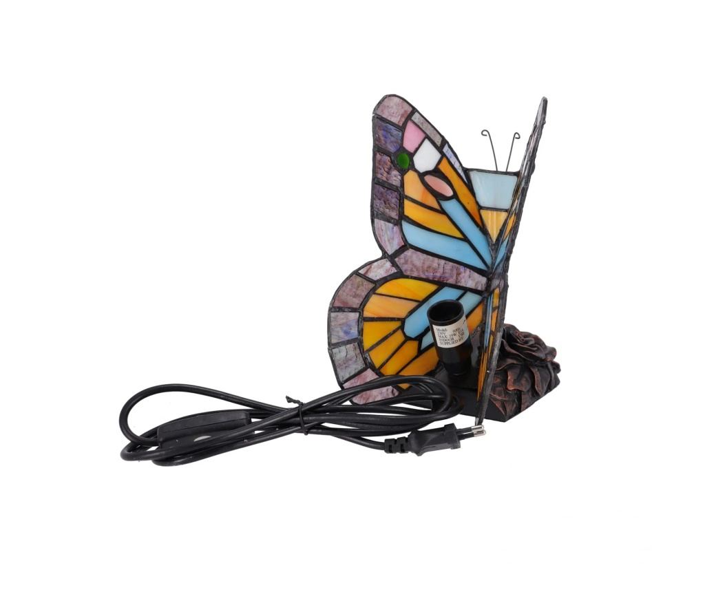 Lampa de masa Tiffany Butterfly h 23 cm - 2