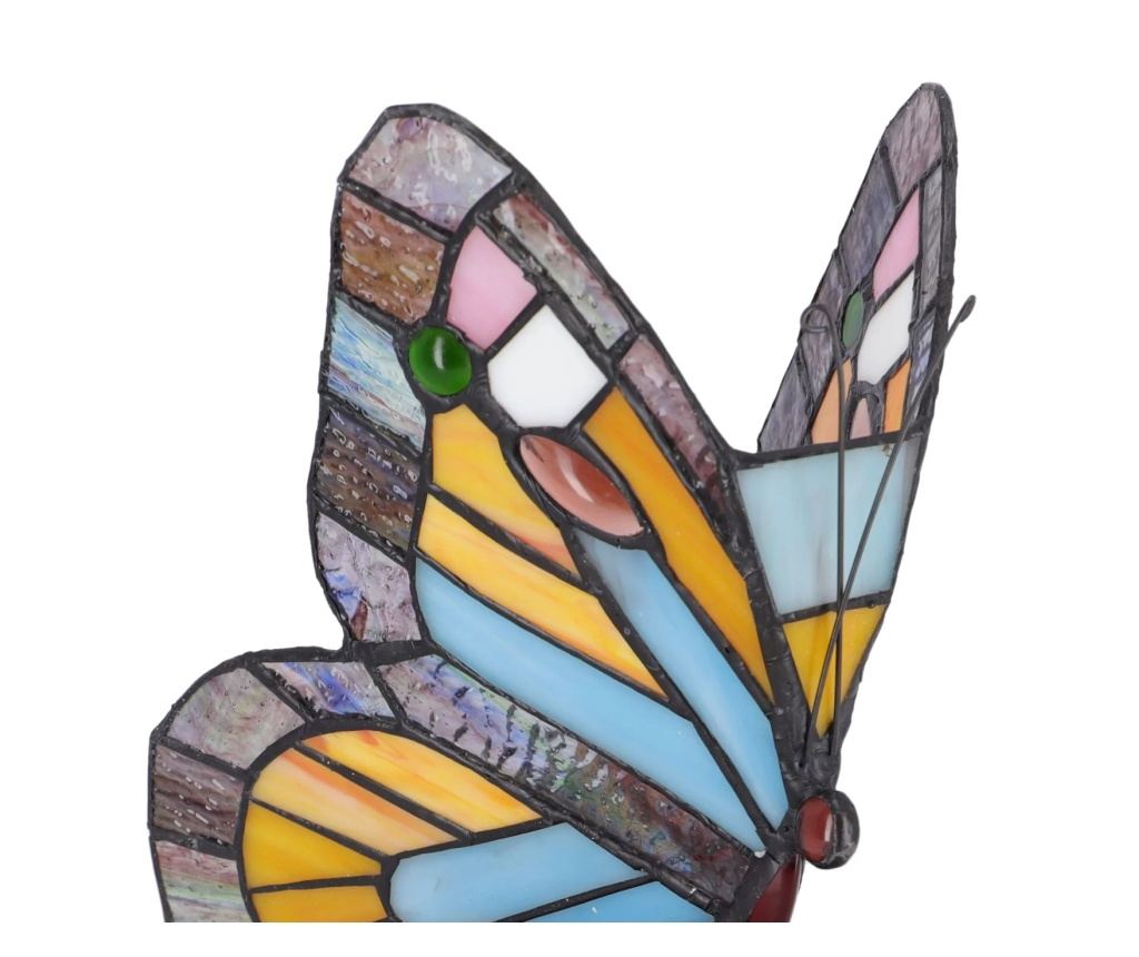 Lampa de masa Tiffany Butterfly h 23 cm - 6