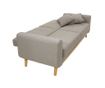 Диван, Carmelo, Бежов, Текстил, 214х80х86см. thumbnail 4