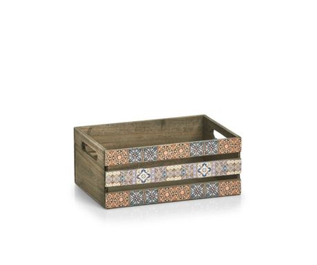 Zeller Mozaik troldoboz, fa, 32x22x13,5 cm