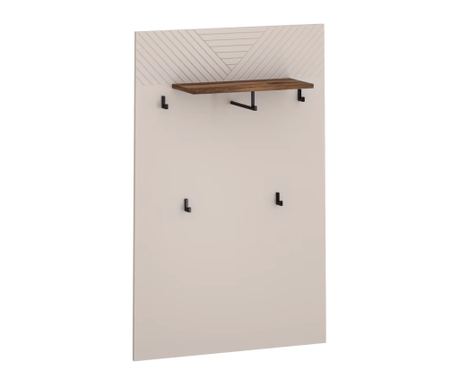 Панел за закачалки от ламинирано ПДЧ Кашмир дъб Кастело 80x23x120 см