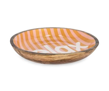 Μπολ Relax από Ξύλο Μάνγκο & Σμάλτο Ø38x6.5h