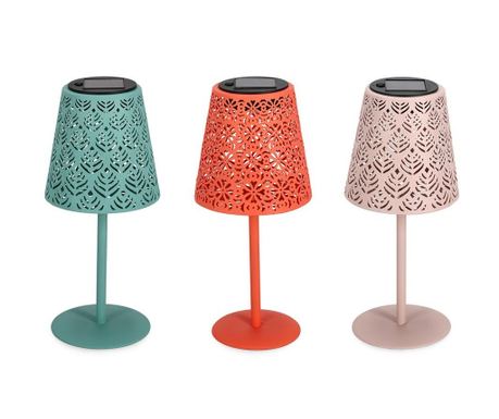 Set od 3 Krizia Multicolor čelične solarne svjetiljke Ø12x27,5h