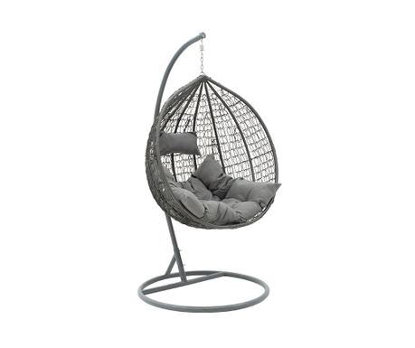 Люлка, 135-000001, Сив, Метал, 106х103х200см.