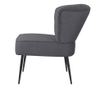 Barska stolica, tamno siva, tekstilni materijal thumbnail 3