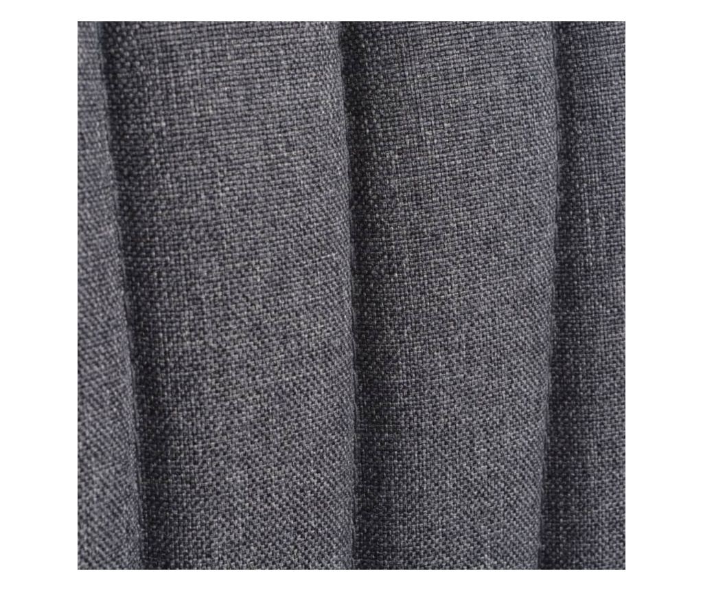 Barska stolica, tamno siva, tekstilni materijal - 5