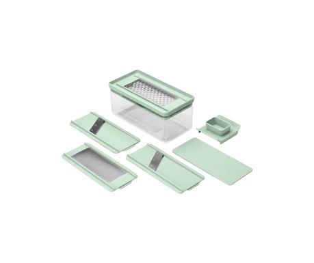 Ренде Brabantia, 4 взаимозаменяеми остриета, тританов контейнер, зелено