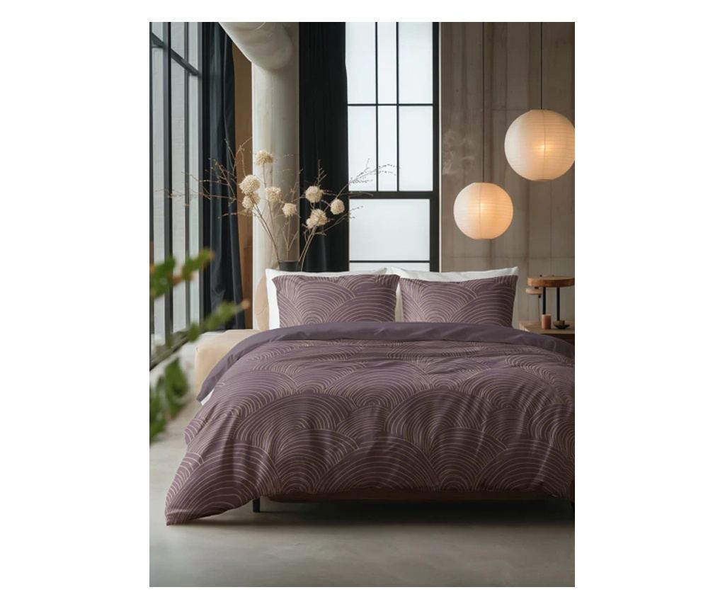 Спален комплект Sleeptime Dreamscape, 2 души, Памук, 1x Калъфка за завивка 200x200/220 см, 2x Калъфки за възглавници 60x70 см, П - 2