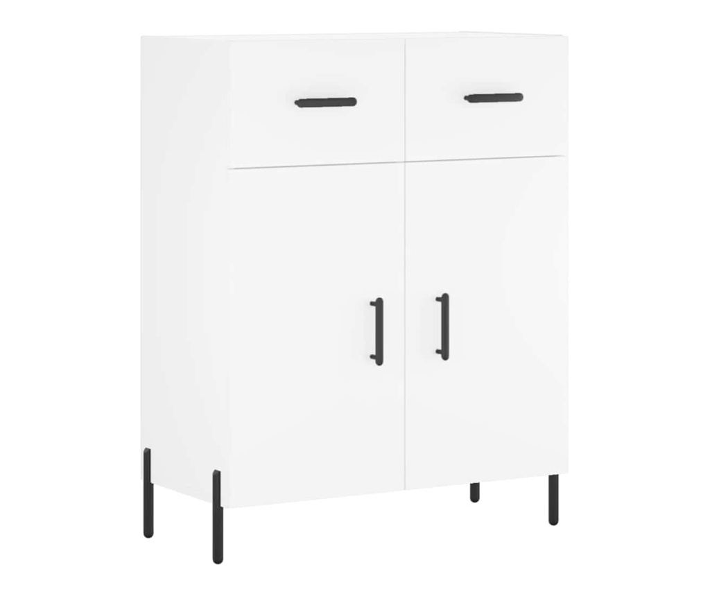 Visoki ormar, bijela, 69,5x34x180 cm, kompozitno drvo - 7