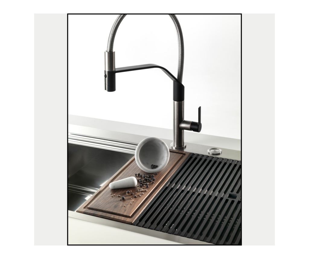 Премиум кухненска мивка, Foster, Milanello L, 81 x 52 см, Неръждаема стомана - 2