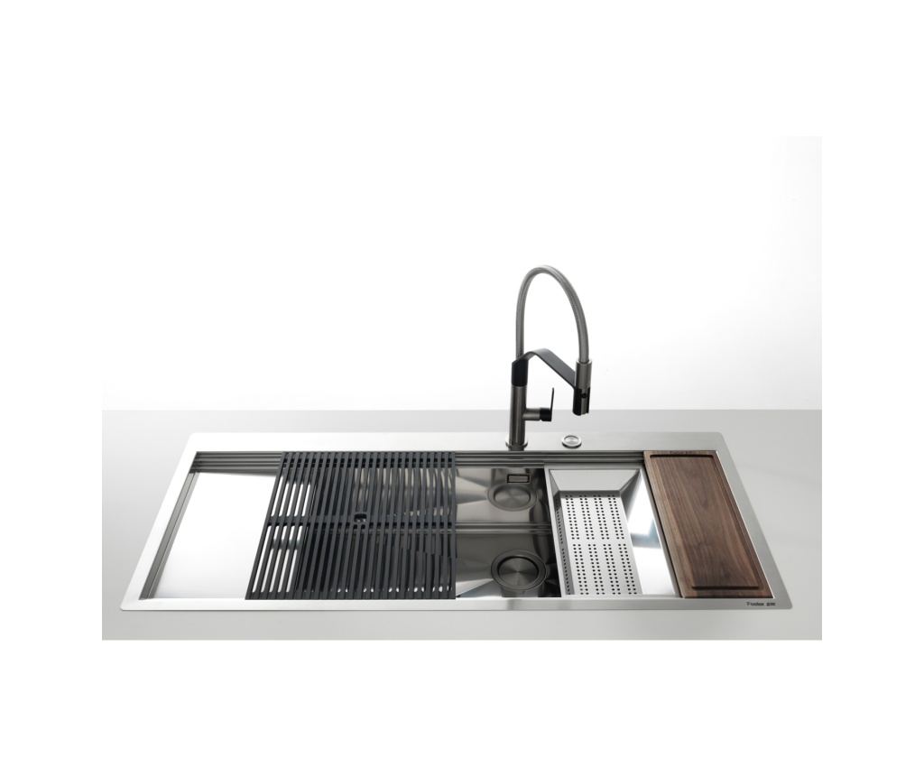 Премиум кухненска мивка, Foster, Milanello L, 81 x 52 см, Неръждаема стомана - 4