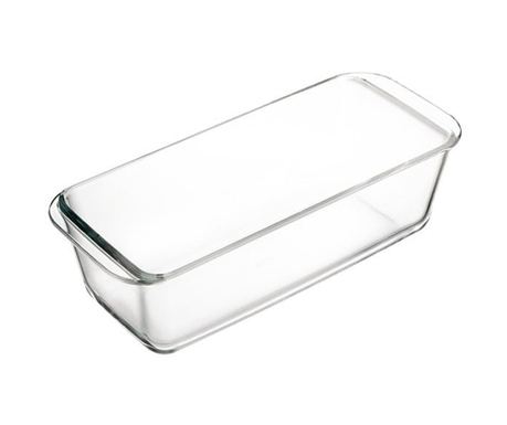 Правоъгълна форма от термоустойчиво стъкло с размери 285x120x76mm