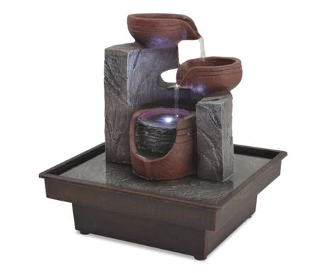 Notranja LED fontana, polirezin