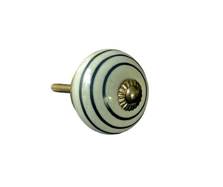 Buton Mobilier Stil Vintage Pictat Manual Porțelan
