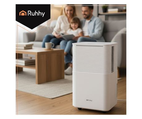 Влагоабсорбатор Ruhhy 26498, Изсушител за въздух с гигростат, таймер и WiFi