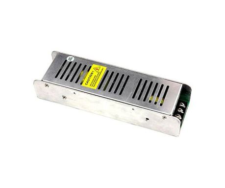 Dimmer Power Supply, 12V, 150W, IP20, Metal Housing.